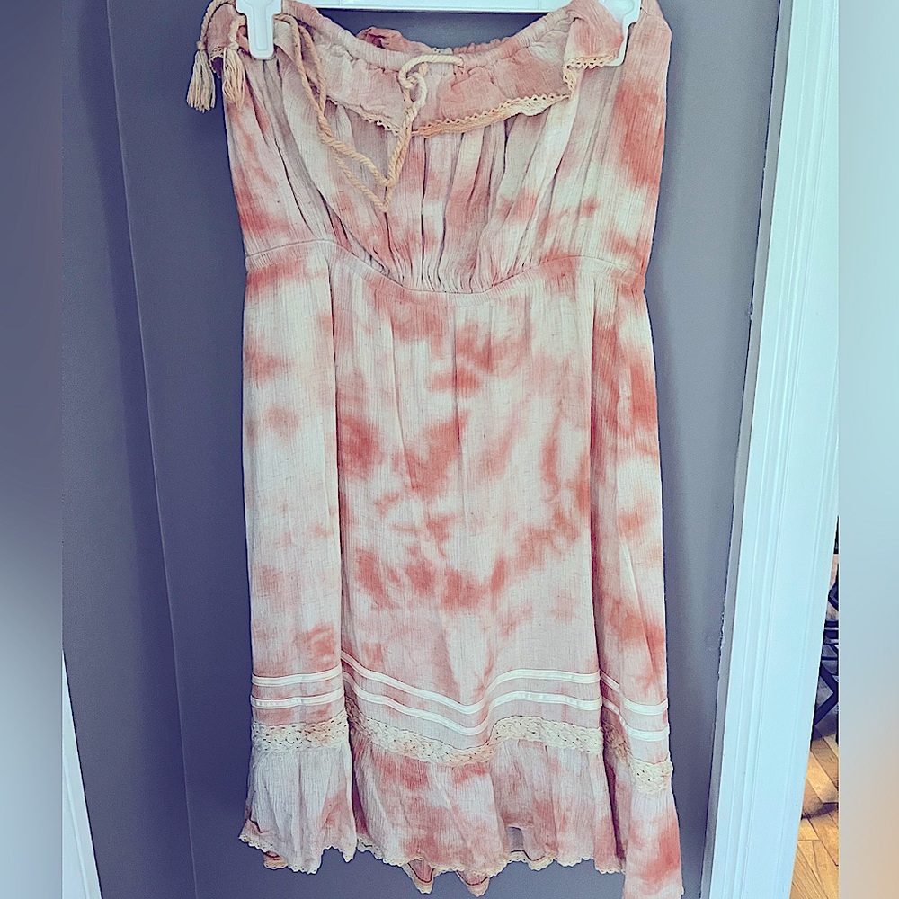 Strapless sundress!